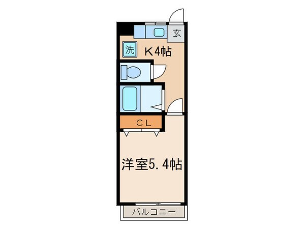 ロイヤル杉本Ａの物件間取画像